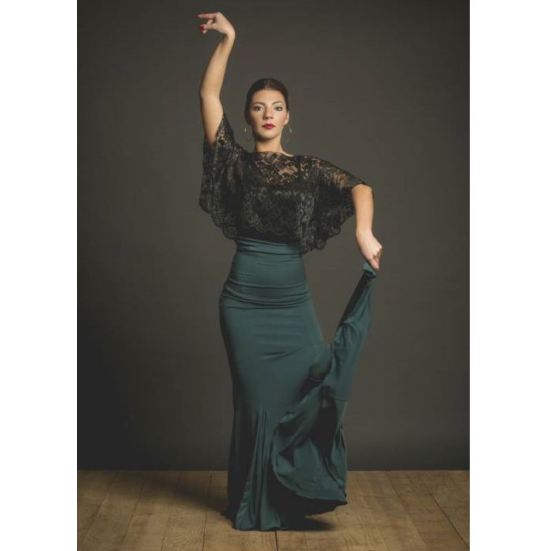 Falda para bailar flamenco modelo Ogalla